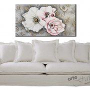 quaddri moderni fiori, quadri dipinti vintage